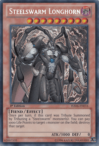 Steelswarm Longhorn [HA06-EN016] Secret Rare - POKÉ JEUX
