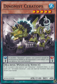 Dinomist Ceratops [BOSH-EN028] Common - POKÉ JEUX