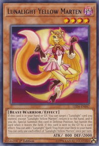 Lunalight Yellow Marten [LED4-EN047] Rare - POKÉ JEUX