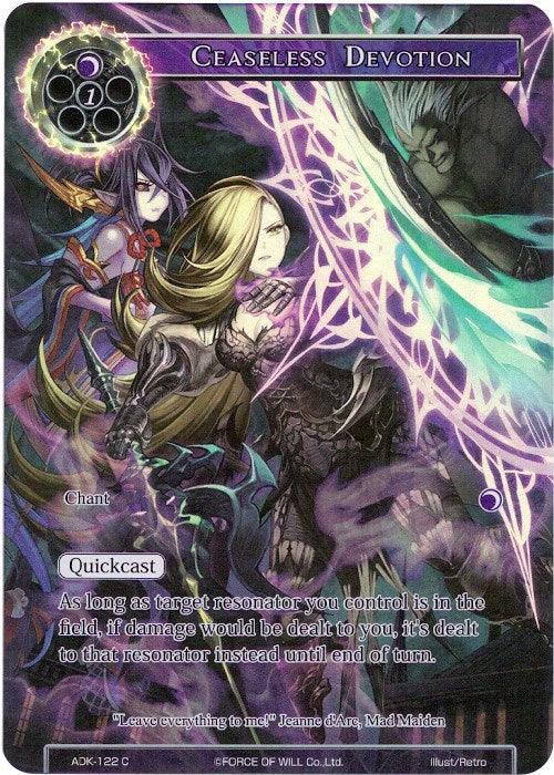 Ceaseless Devotion (Full Art) (ADK-122) [Advent of the Demon King] - POKÉ JEUX