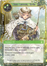 Cecil Letoliel, Elven Prince (SDR4-001) [Starter Deck: Reiya Cluster] - POKÉ JEUX