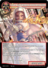 Cecilia, Fire Punisher of the Solaris Order (NWE-012 SR) [A New World Emerges] - POKÉ JEUX