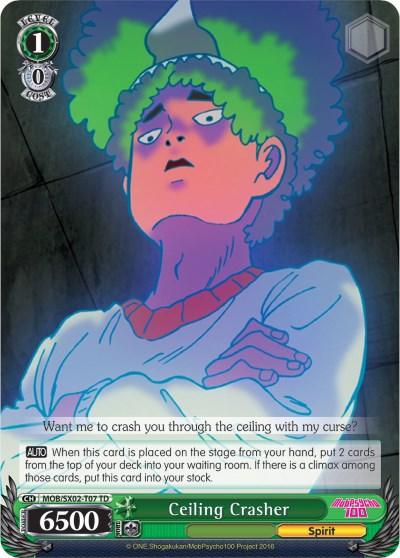 Ceiling Crasher (MOB/SX02-T07 TD) [Mob Psycho 100] - POKÉ JEUX