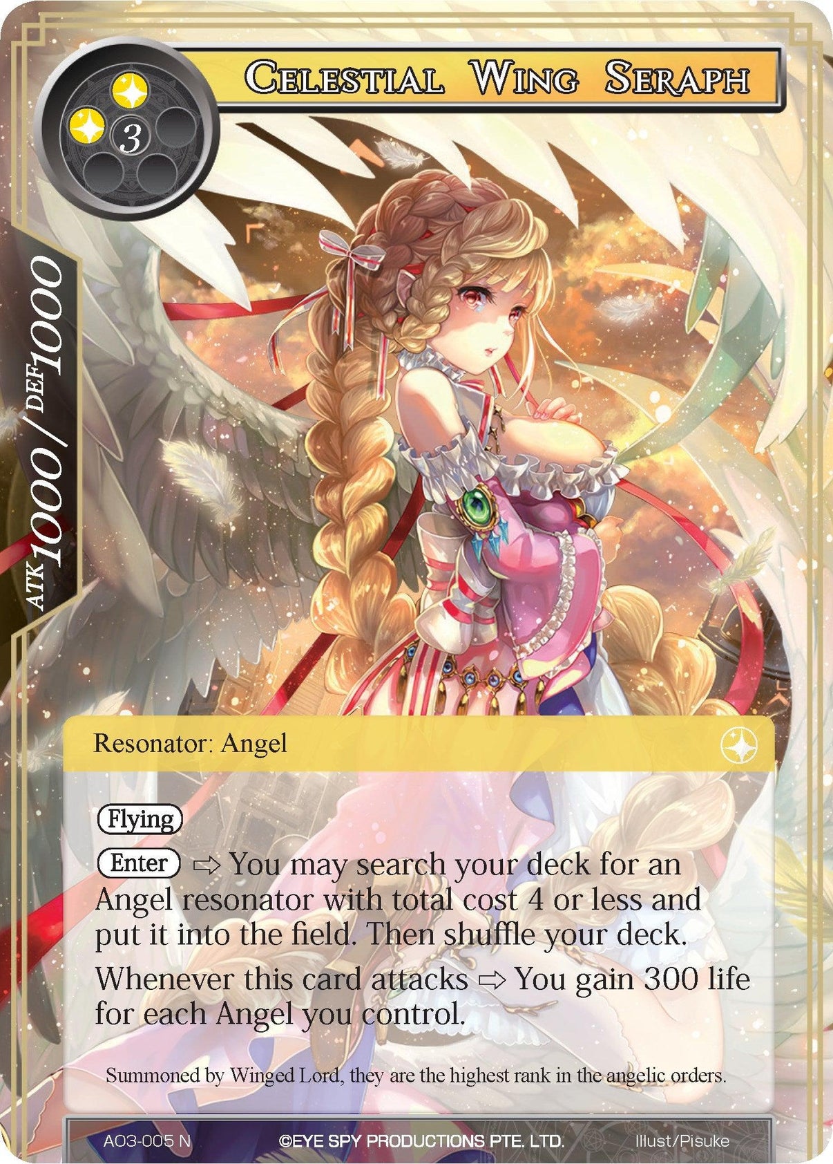 Celestial Wing Seraph (AO3-005) [Alice Origin III] - POKÉ JEUX