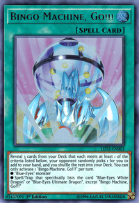 Bingo Machine, Go!!! [LED3-EN003] Ultra Rare - POKÉ JEUX