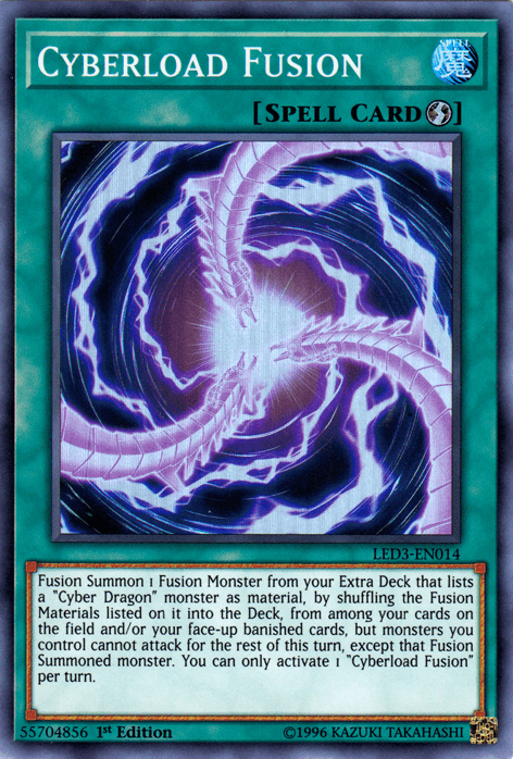 Cyberload Fusion [LED3-EN014] Super Rare - POKÉ JEUX