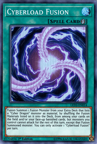 Cyberload Fusion [LED3-EN014] Super Rare - POKÉ JEUX