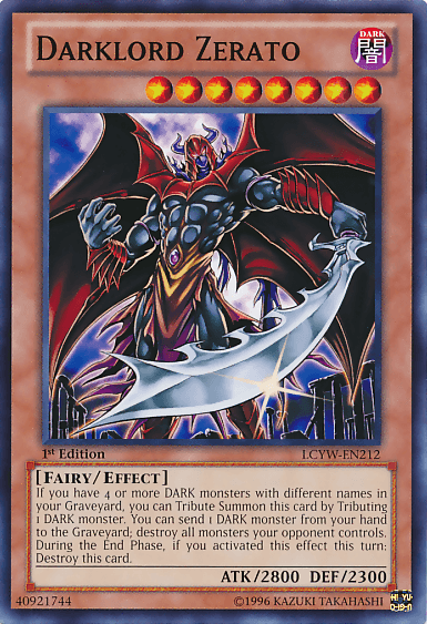 Darklord Zerato [LCYW-EN212] Common - POKÉ JEUX