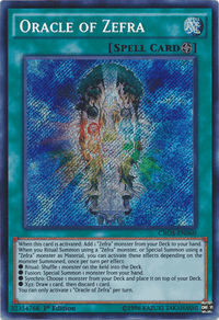 Oracle of Zefra [CROS-EN060] Secret Rare - POKÉ JEUX