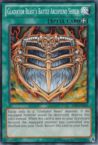 Gladiator Beast's Battle Archfiend Shield [AP03-EN022] Common - POKÉ JEUX