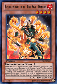 Brotherhood of the Fire Fist - Dragon [CBLZ-EN025] Super Rare - POKÉ JEUX