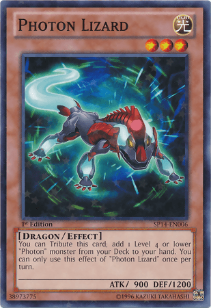 Photon Lizard [SP14-EN006] Starfoil Rare - POKÉ JEUX