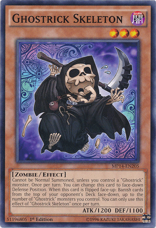 Ghostrick Skeleton [MP14-EN205] Common - POKÉ JEUX