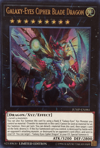 Galaxy-Eyes Cipher Blade Dragon [JUMP-EN081] Ultra Rare - POKÉ JEUX