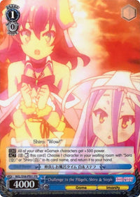 Challenge to the Flugels, Shiro & Steph (NGL/S58-PE01 PR) (Promo) [No Game No Life] - POKÉ JEUX