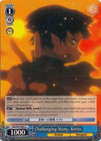 Challenging Many, Kirito (SAO/S47-E091 C) [Sword Art Online Re: Edit] - POKÉ JEUX