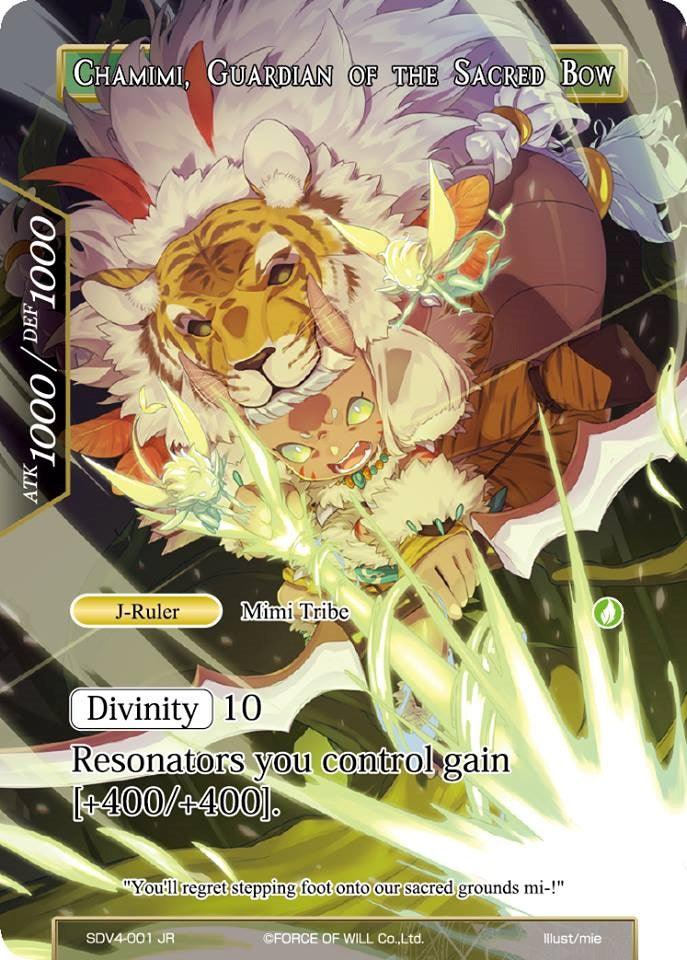 Chamimi // Chamimi, Guardian of the Sacred Bow (SDV4-001/JR) [Starter Deck: Valhalla Cluster] - POKÉ JEUX