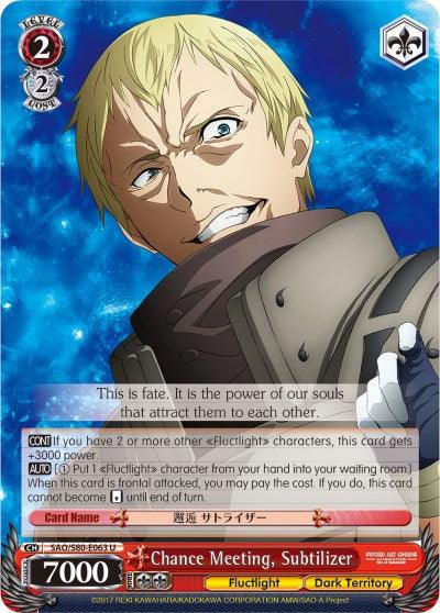 Chance Meeting, Subtilizer (SAO/S80-E063 U) [Sword Art Online -Alicization- Vol.2] - POKÉ JEUX