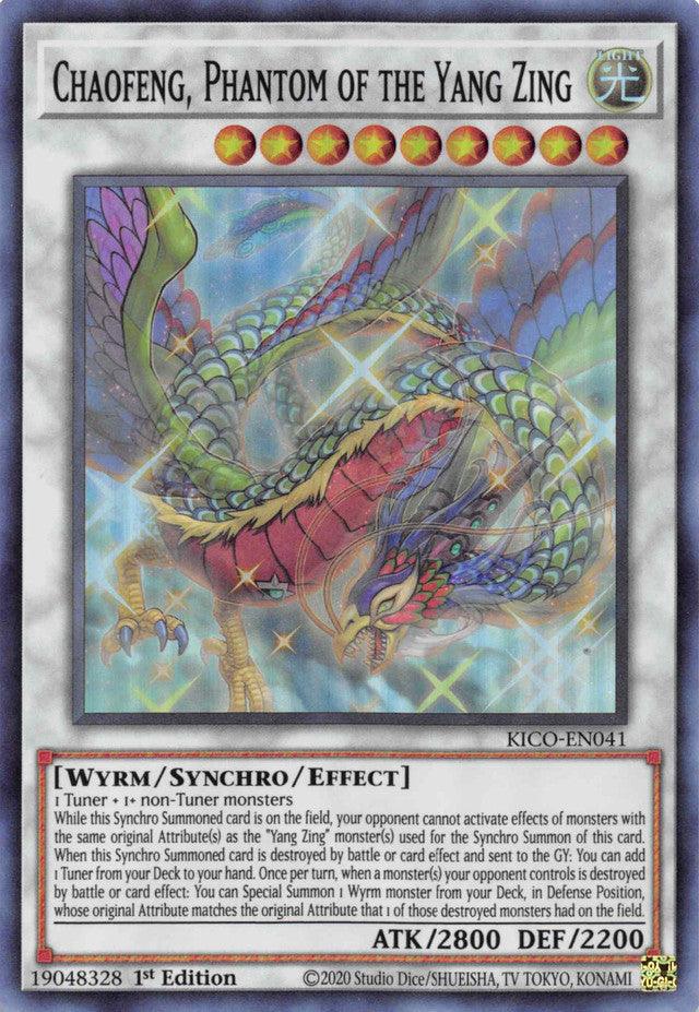Chaofeng, Phantom of the Yang Zing [KICO-EN041] Super Rare - POKÉ JEUX