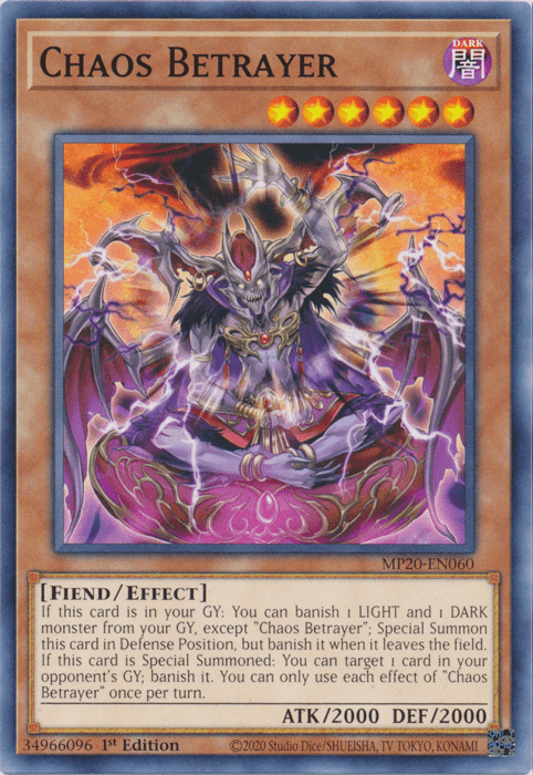 Chaos Betrayer [MP20-EN060] Common - POKÉ JEUX