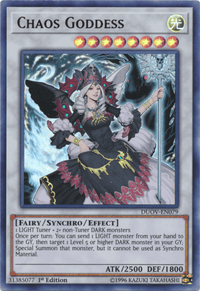 Chaos Goddess [DUOV-EN079] Ultra Rare - POKÉ JEUX