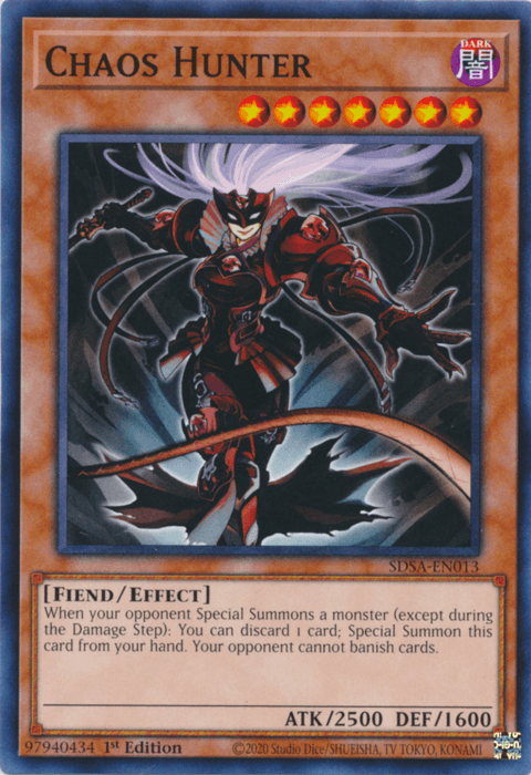 Chaos Hunter [SDSA-EN013] Common - POKÉ JEUX