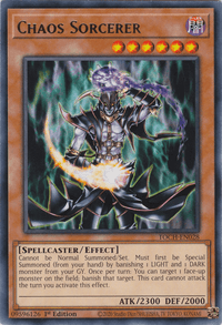 Chaos Sorcerer [TOCH-EN028] Rare - POKÉ JEUX