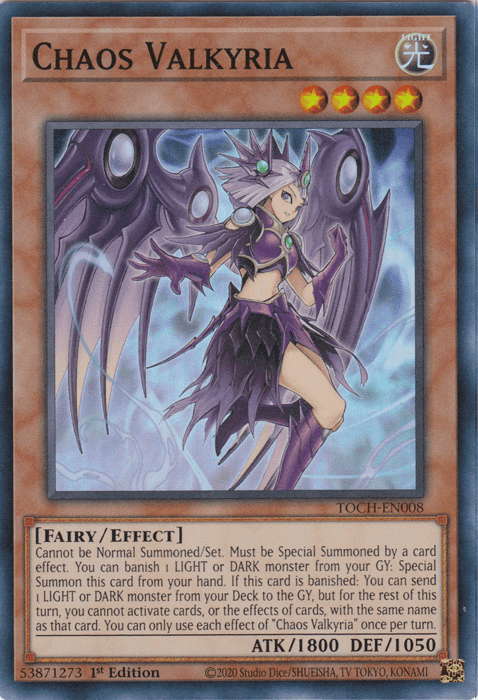 Chaos Valkyria [TOCH-EN008] Super Rare - POKÉ JEUX