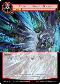 Charge of Infinite Blades (TWS-021 R) [The War of the Suns] - POKÉ JEUX