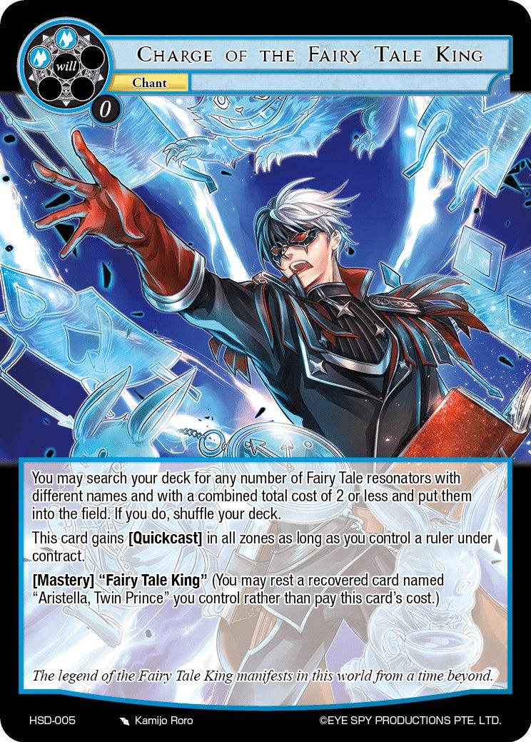 Charge of the Fairy Tale King (HSD-005) [Starter Deck: Hero Cluster] - POKÉ JEUX