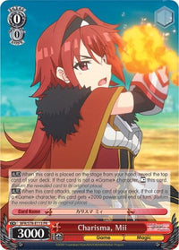 Charisma, Mii (BFR/S78-E113 PR) [BOFURI: I Don't Want to Get Hurt, so I'll Max Out My Defense] - POKÉ JEUX