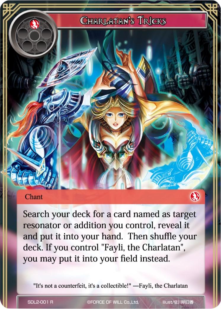 Charlatan's Tricks (SDL2-001) [Starter Deck: Rage of R'lyeh] - POKÉ JEUX
