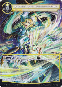 Charlotte's Light Transformation Magic (Full Art) (ADW-002) [Assault into the Demonic World] - POKÉ JEUX