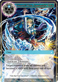 Charlotte's Water Transformation Magic (CFC-040) [Curse of the Frozen Casket] - POKÉ JEUX