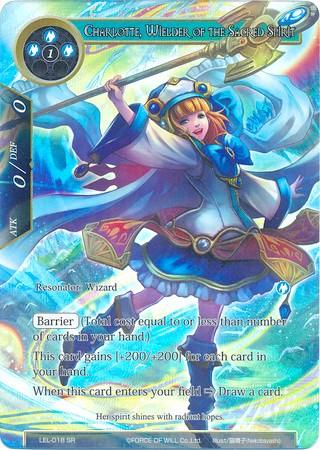 Charlotte, Wielder of the Sacred Spirit (Full Art) (LEL-018) [Legacy Lost] - POKÉ JEUX