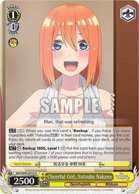 Cheerful Girl, Yotsuba Nakano (5HY/W90-E012 U) [The Quintessential Quintuplets 2] - POKÉ JEUX