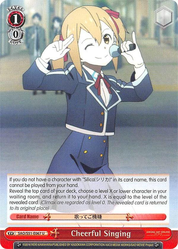 Cheerful Singing (SAO/S51-E067 U) [Sword Art Online The Movie: -Ordinal Scale-] - POKÉ JEUX