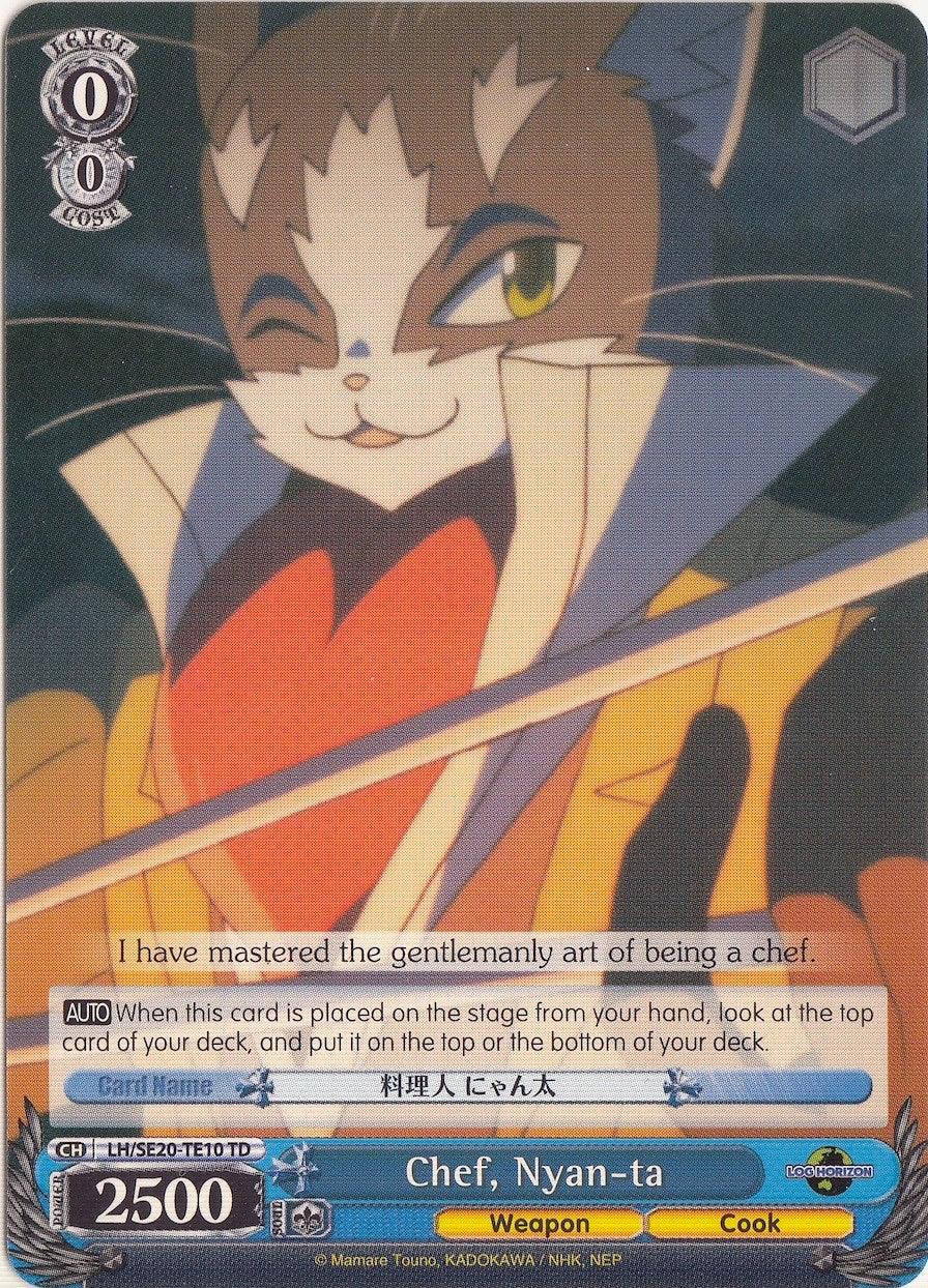 Chef, Nyan-ta (LH/SE20-TE10 TD) [LOG HORIZON] - POKÉ JEUX