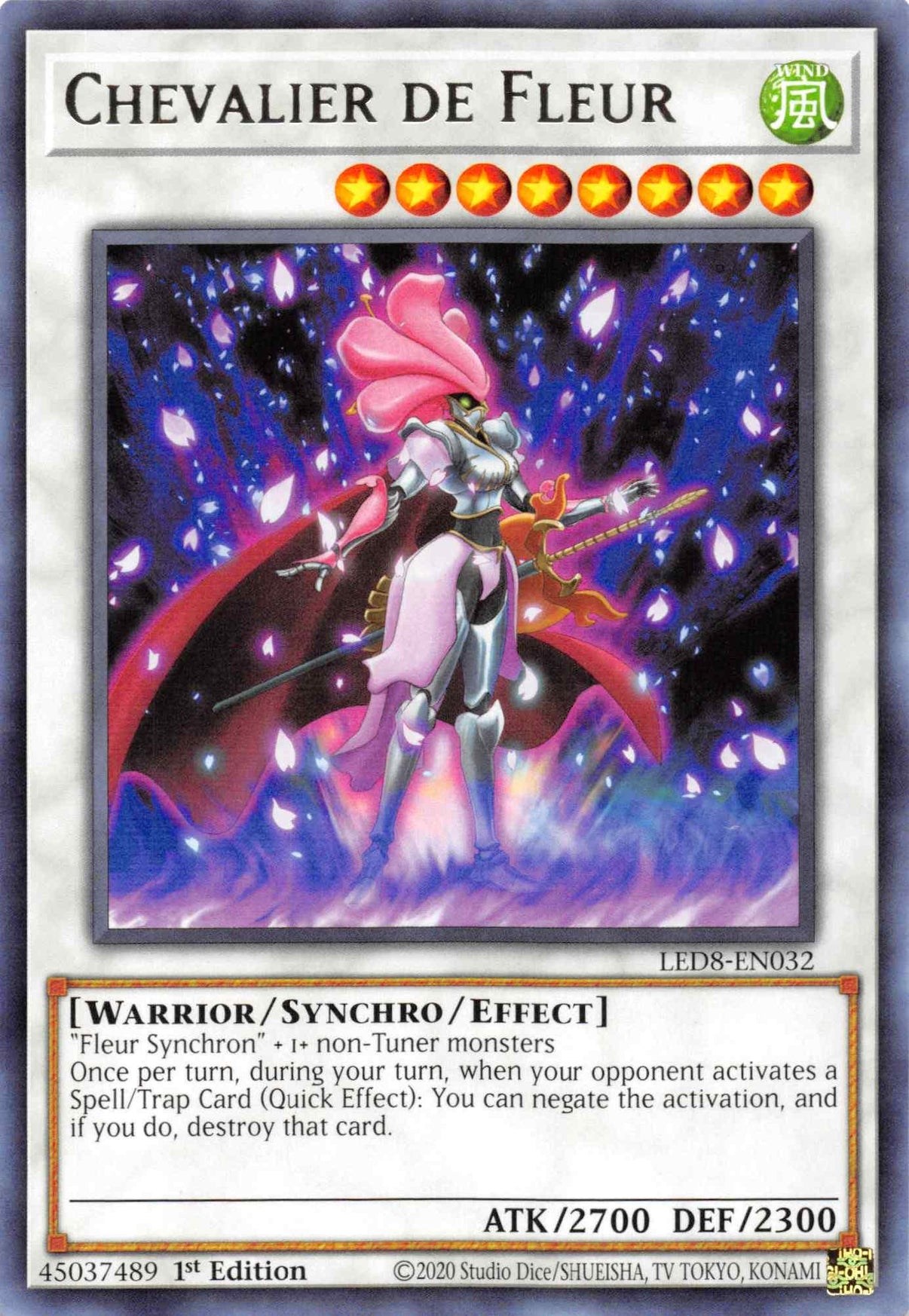 Chevalier de Fleur [LED8-EN032] Rare - POKÉ JEUX