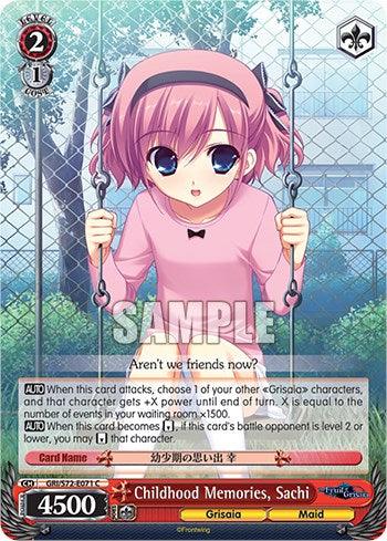 Childhood Memories, Sachi [The Fruit of Grisaia] - POKÉ JEUX