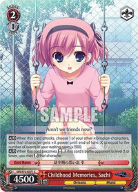 Childhood Memories, Sachi [The Fruit of Grisaia] - POKÉ JEUX
