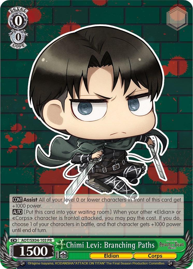 Chimi Levi: Branching Paths (Foil) [Attack On Titan: Final Season] - POKÉ JEUX