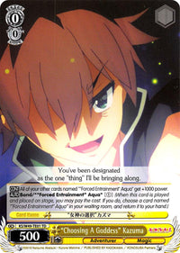 "Choosing A Goddess" Kazuma (KS/W49-TE01 TD) [KonoSuba] - POKÉ JEUX