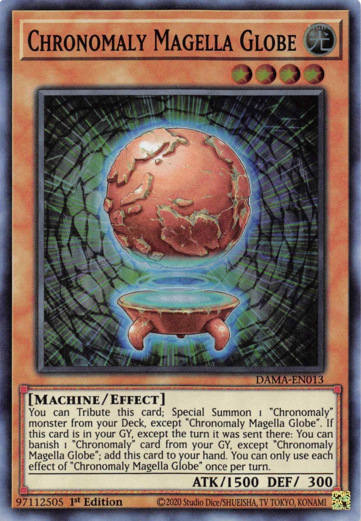 Chronomaly Magella Globe [DAMA-EN013] Super Rare - POKÉ JEUX