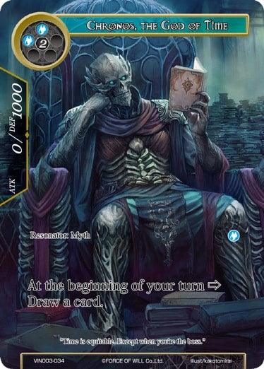 Chronos, the God of Time (VIN003-034) [Vingolf 3: Ruler All Stars] - POKÉ JEUX