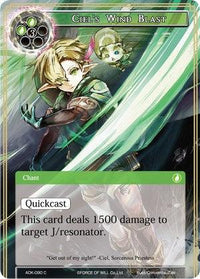 Ciel's Wind Blast (ADK-090) [Advent of the Demon King] - POKÉ JEUX