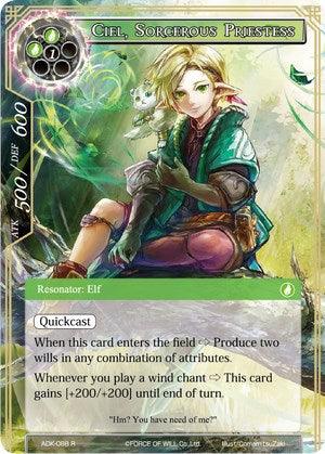 Ciel, Sorcerous Priestess (ADK-088) [Advent of the Demon King] - POKÉ JEUX