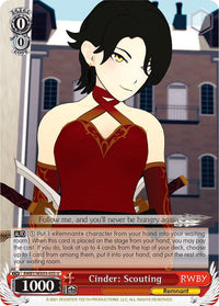 Cinder: Scouting (RWBY/WX03-055 U) [RWBY] - POKÉ JEUX