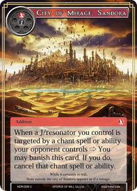 City of Mirage, Sandora (NDR-028) [New Dawn Rises] - POKÉ JEUX