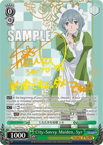 City-Savvy Maiden, Syr (DDM/S88-E027SP SP) [Is it Wrong to Try to Pick Up Girls in a Dungeon?] - POKÉ JEUX